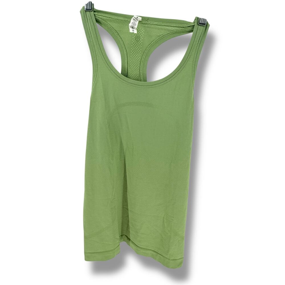 Lululemon Swiftly Tech Womens Size 4 Sage Green Racerback Tank Athletic
